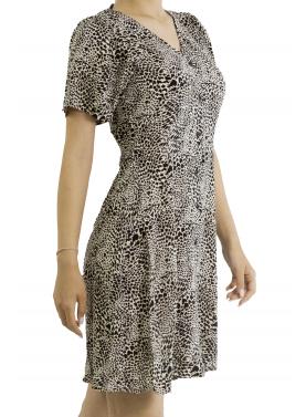 Vestito corto con scollo a V Only